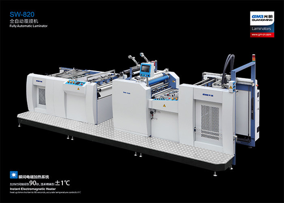 China Máquina que lamina industrial de la eficacia alta papel máximo de 820 * del 1050MM proveedor